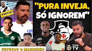 VASCO ANUNCIA HINESTROZA E VASCAÍNO DA CAZÉ TV "INVEJA"/B.RODRIGUES PRÓXIMO/FORMIGA NA GETV:MAURINHO