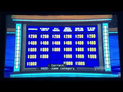 Jeopardy, Matt Amodio DAY 35 - 1st Daily Double (10/5/21)