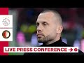 LIVE 14:45 | Persconferentie John Heitinga | Ajax - Feyenoord