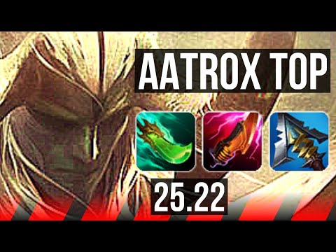 AATROX vs RENEKTON (TOP) | 4k comeback, Godlike | EUW Master | 25.22
