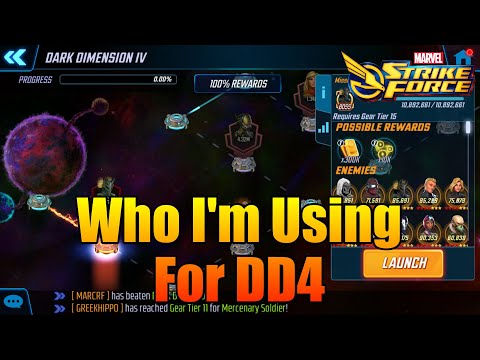Who I'm Using in DD4, and Why - MSF - Marvel Strike Force