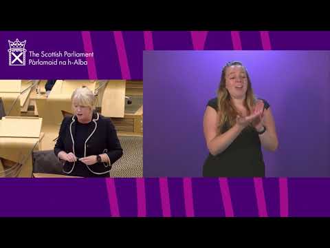 Scottish Government Debate: A Call to Cancel the Cut to Universal Credit (BSL) - 28 September 2021
