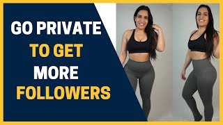 Private Instagram Accounts Get More Followers?!
