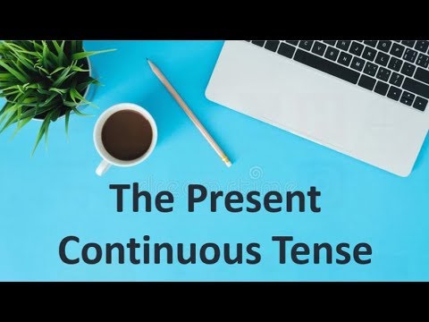 The present continuous tense in Turkish in 1 minute.