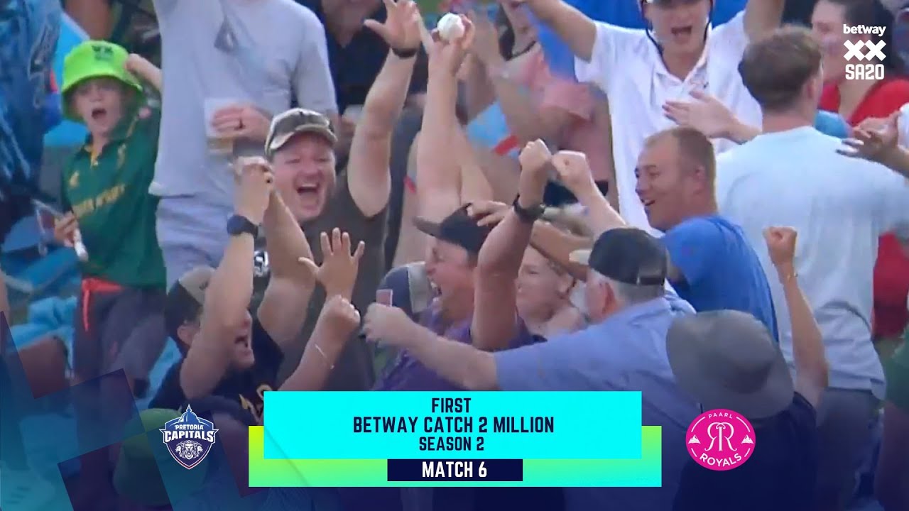 Centurion delivers again as first Betway Catch R2 Million for Season is crowned