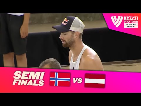 Mol, A./Sørum, C vs. Plavins/Fokerots - Semi Final Highlights | Hamburg 2025 #BeachProTour