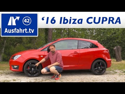 2016 SEAT Ibiza Cupra - Fahrbericht der Probefahrt, Test, Review Ausfahrt.tv