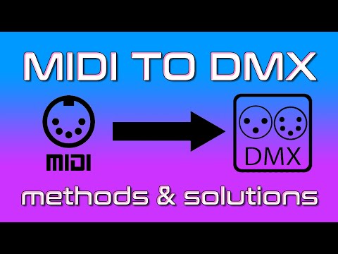 Midi to DMX (a deep dive)