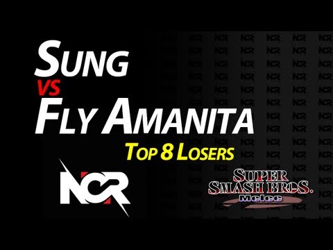 NorCal Regionals 11: SSBM - Sung vs Fly Amanita - Top 8 Losers