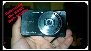 SONY Cybershot DSC-WX 220 Digital Camera 'Unboxing'