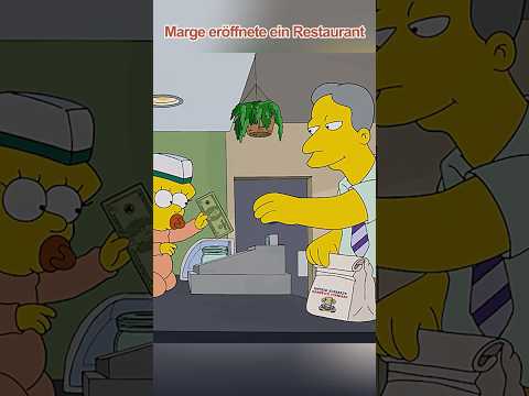 Marge eröffnete ein Restaurant #foryou #simpsons #shorts #movie