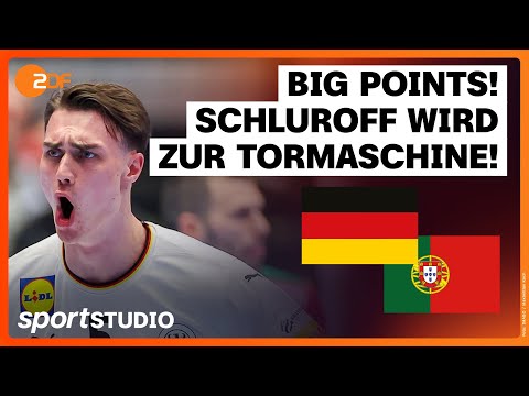 Deutschland – Portugal Highlights | Handball-EM 2026 | sportstudio