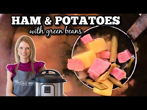 Leftover Ham? Make this Instant Pot Ham & Potato Soup!