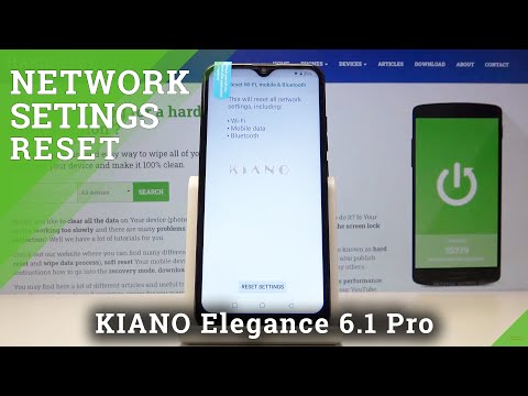 How to Reset Network Settings in KIANO Elegance 6.1 Pro - Network List