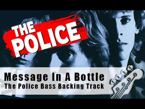 Message In A Bottle | The Police Bass Backing Track