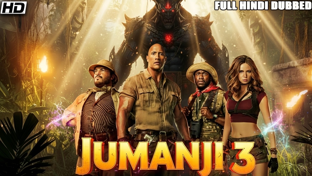 JUMANJI 3" 2026 New Superhit Chines Adventure Movie |Hindi Dubbed | Blockbuster Hollywood | HD Movie