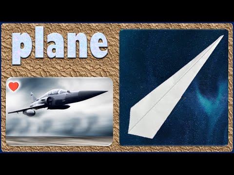 (28) How to make origami paper Plane Fighter Jet ! Fold with me ❤