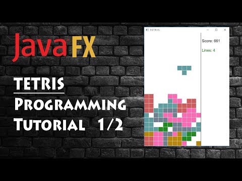 Programming Tetris Game Java Fx Tutorial 12