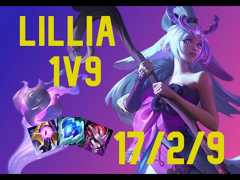 Season 12 Tank Lillia top 1v9 Domination! | I MISS 2 PENTA KILLS!!