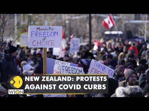 Protestors block streets against vaccine mandates in New Zealand | Latest World English News | WION