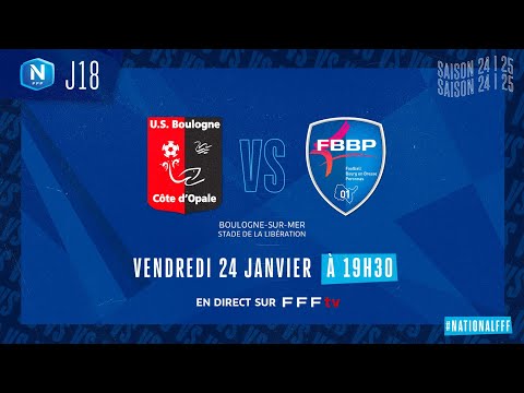 J18 I US Boulogne CO vs FBBP en replay (1-1) I National FFF 2024-2025