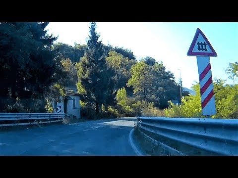 Passaggio a livello Regioni Teneve/Isole dir. Acqui Terme # railroad crossing # bahnübergang # 踏み切り