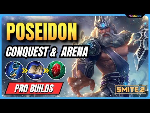 Best Poseidon Build Smite 2 | Arena & Conquest PRO Builds 2025