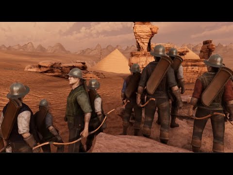 #uebs2 1000 Archer's fullauto vs 10000 modern soldiers