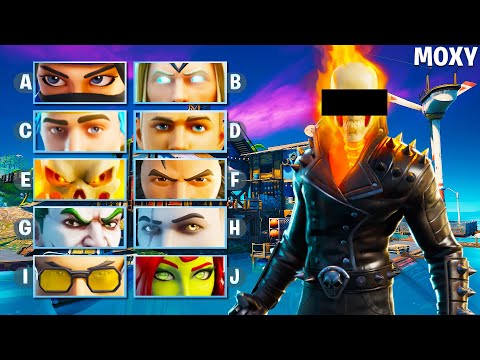 Adivina La Skin De Fortnite Por Sus Ojos #3 - Fortnite Challenge By Moxy
