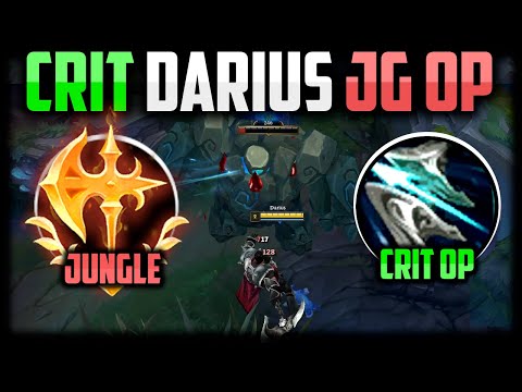 CRIT DARIUS IS A JUNGLE BEAST! (3:09 FULL CLEAR) | Darius Jungle Guide Season 13 League of Legends