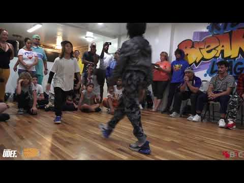 Quiet Storm Vs Muay Thai - Top 16 - Breaking Invasion - Kids Breaking League x MYUDEF