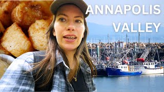 Nova Scotia's ANNAPOLIS VALLEY: Forts, Seafood & a Birthday! 🚗🍤