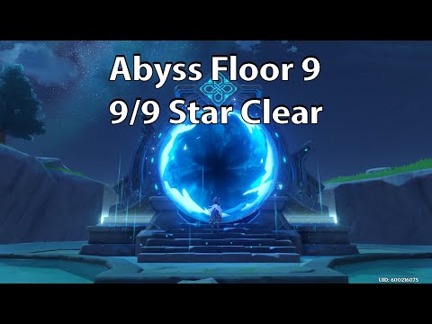 Abyss Floor 9 Clear 9/9 Stars [Genshin Impact]