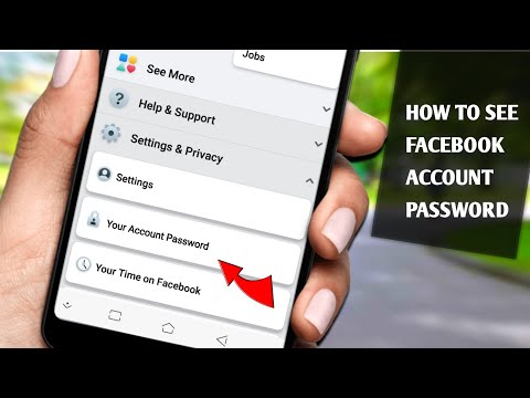 How to See Your Facebook Password if you forgot