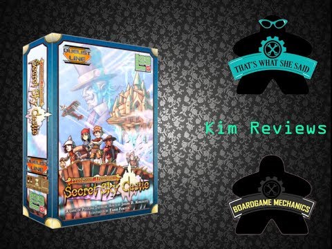 Professor Treasure's Secret Sky Castle Review - with Kim from The Boardgame Mechanics