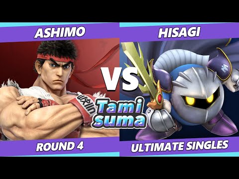 TAMISUMA 172 SSBU - Ashimo (Ryu) Vs. Hisagi (Meta Knight) Smash Ultimate Round 4