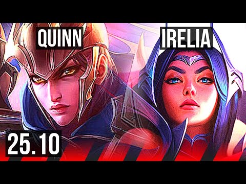 QUINN vs IRELIA (TOP) | KR Master | 25.10