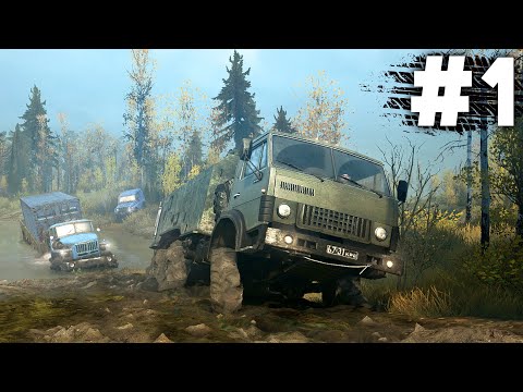 MUDRUNNER Gameplay Walkthrough Part 1 - AMERICAN WILDS - YouTube
