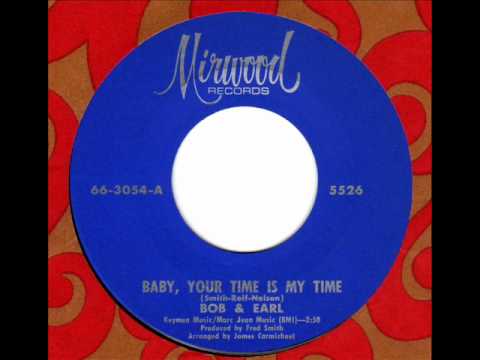 Thumbnail for BOB & EARL  Baby, your time is my time by Bob & Earl