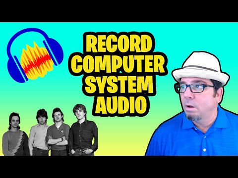 Record Computer System Audio with Audacity 🔉
