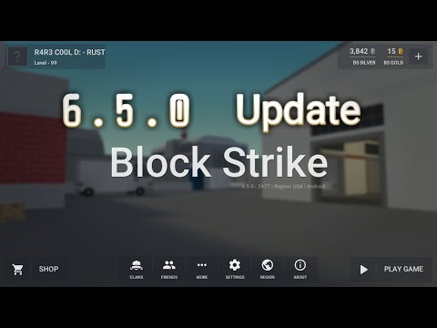 New Update [6.5.0] |Block Strike| (interface)