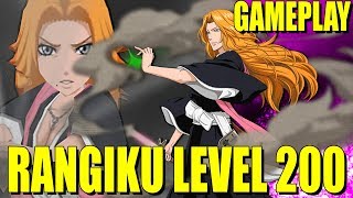RANGIKU (Tech) 6 Star Level 200 BUILDS/GAMEPLAY (The Charge Up Queen) Bleach Brave Souls