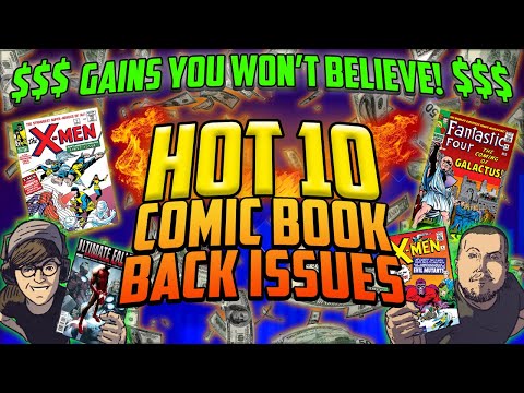 The Mutants are MONEY! // Top 10 Hottest Comic Book Back Issues in the Market ft.GemMintCollectibles