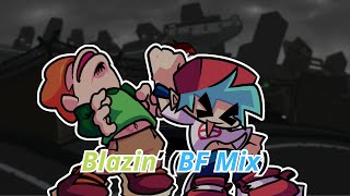 Download lagu FNF Blazin' (HeV's BF Mix) but Pico & BF are fighting :0 mp3