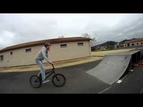 Bmx Session skate park saint germain laprade by Racing-Star | Gopro
