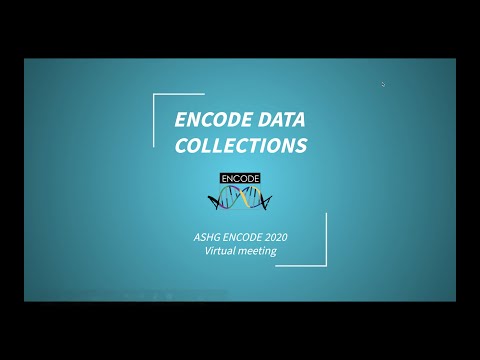 ENCODE Data Collections