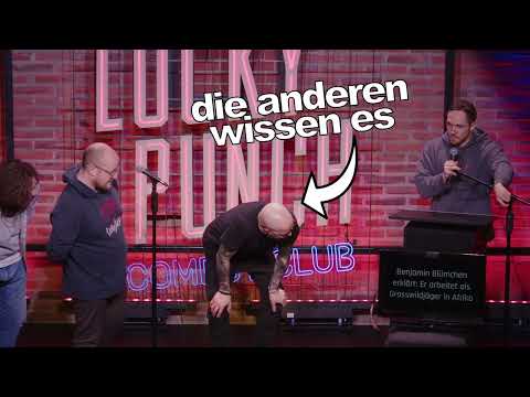 Benjamin Blümchen als Großwildjäger - Impro Pressekonferenz