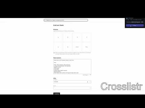Item video thumbnail