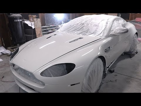 V8 Vantage Pt 8 - DIY Paint Job