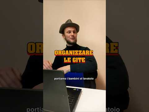 Quando si deve organizzare la gita: ELEMENTARI vs MEDIE vs SUPERIORI #prof #scuola #gita #sketch